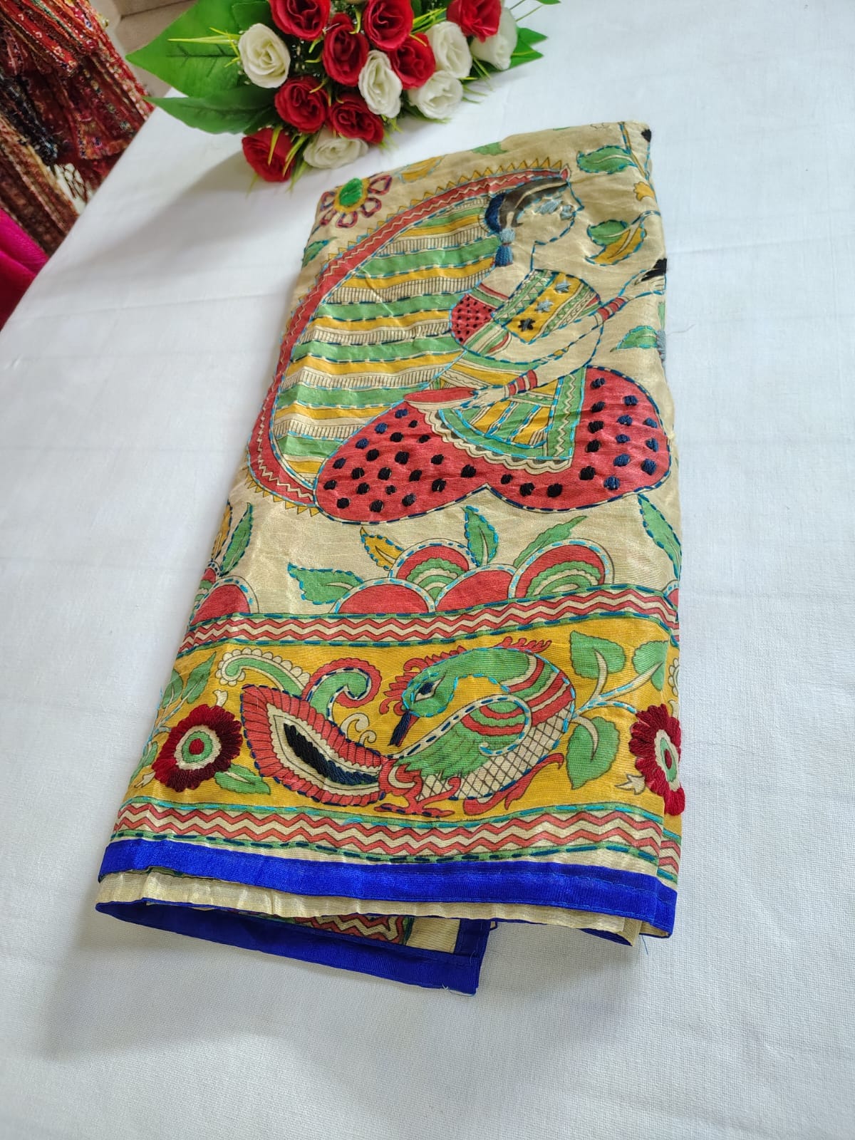 Silk Hand work Dupatta