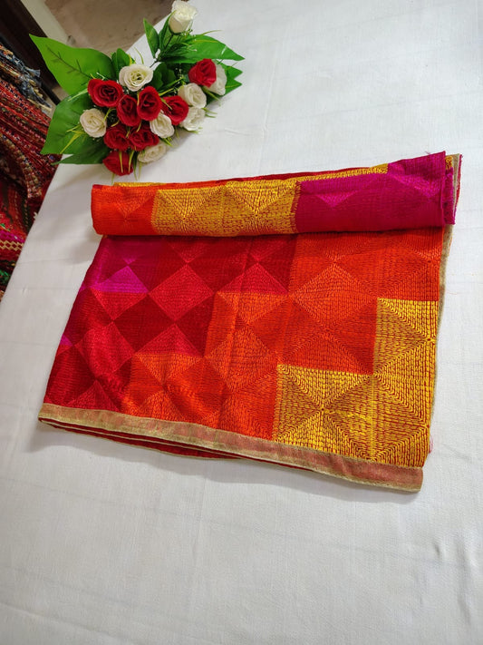 Multicolor Phulkari Dupatta
