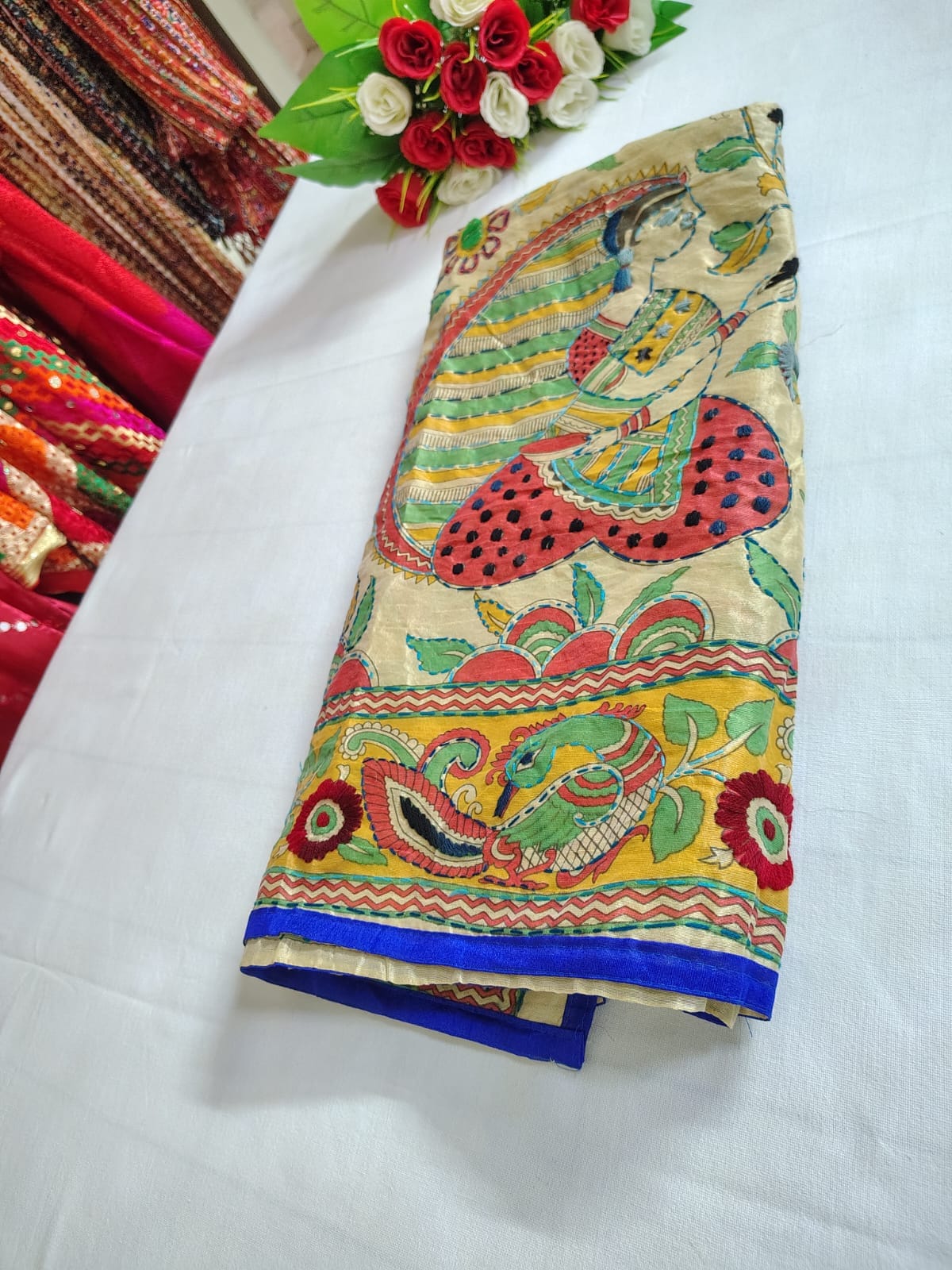 Silk Hand work Dupatta